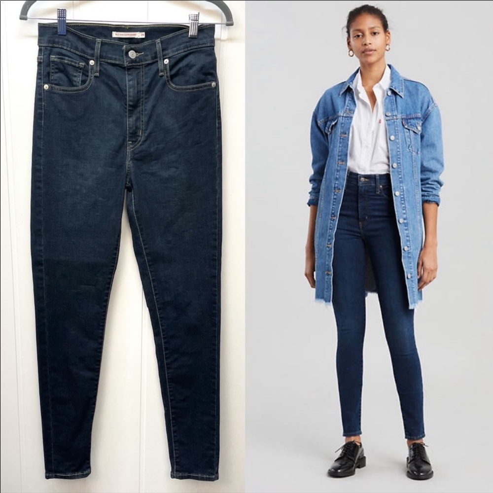 Levi’s Mile High Super Skinny Size 28